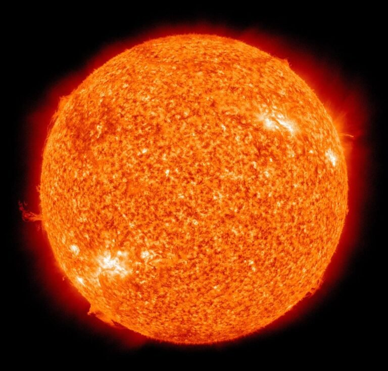 Solar radiation from sun causes insolation or thermal expansion weathering