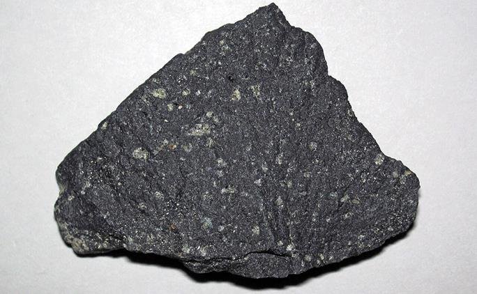 Basalt rock types or varieties - Olivine basalt image