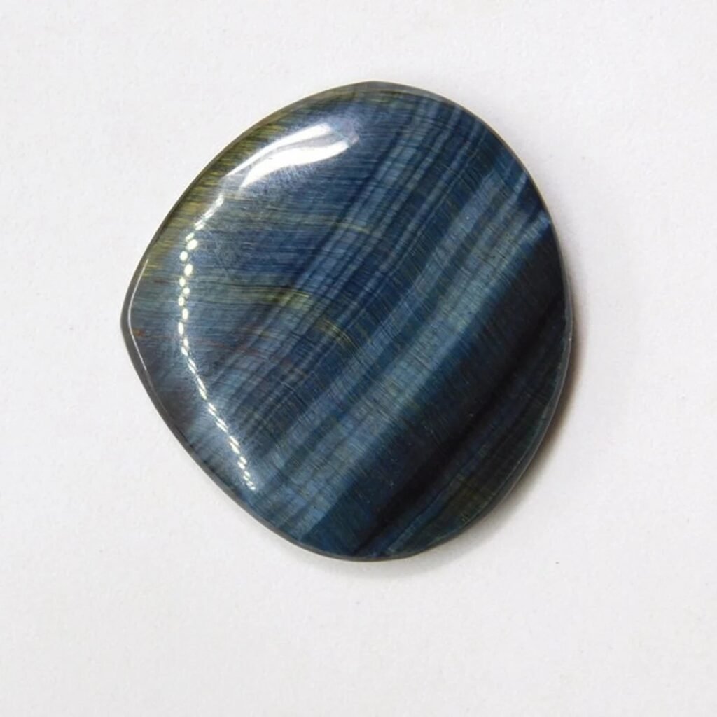 Blue Tiger's eye, Falcon's eye or Hawk's eye gemstone