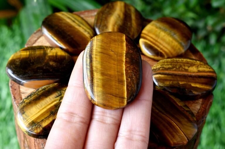 Tiger's eye gemstone